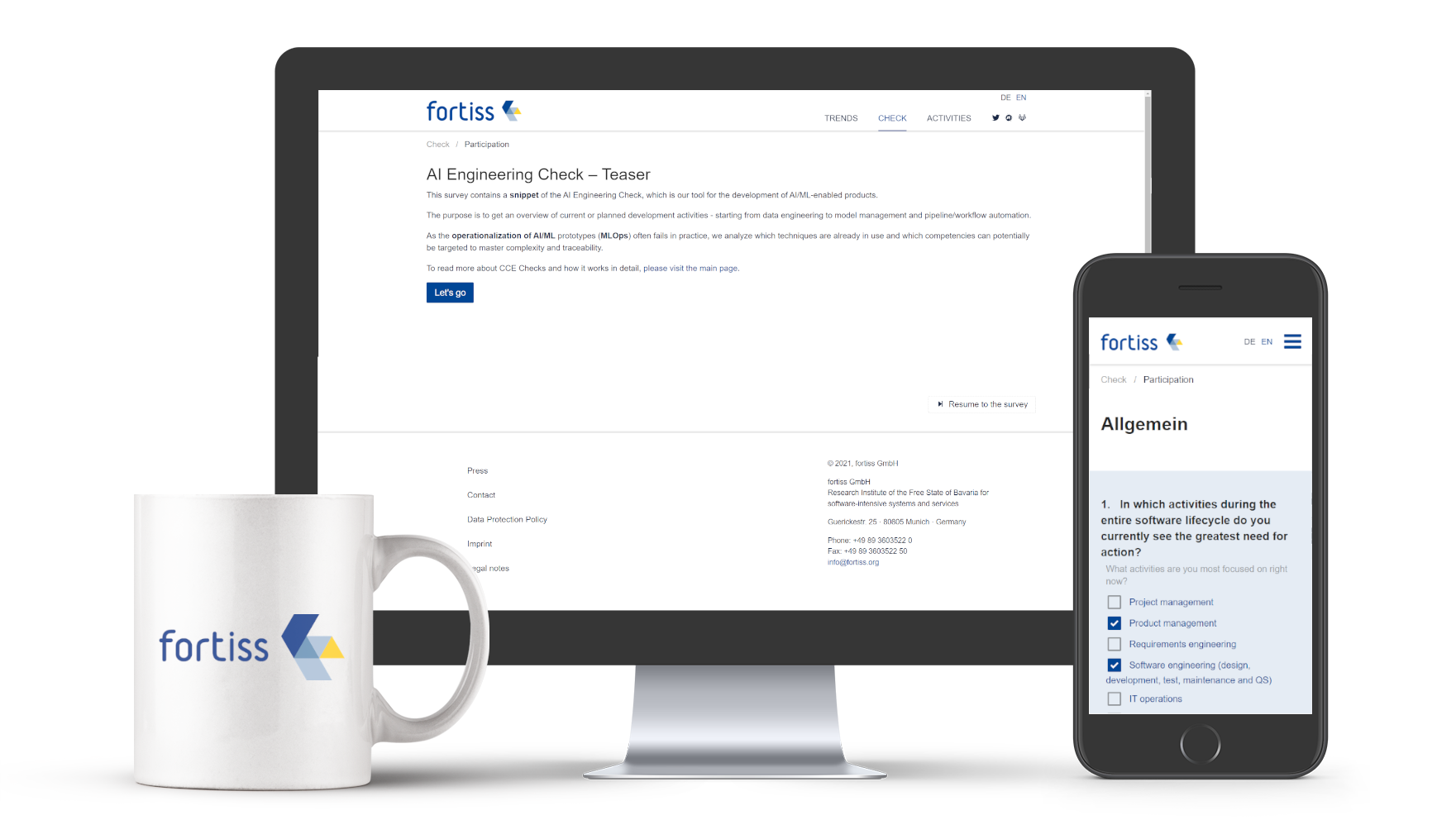 fortiss Quick Check Preview Survey